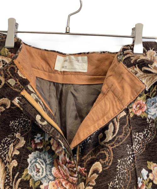 77circa（ナナナナサーカ）77circa (ナナナナサーカ) ゴブランパンツ ブラウン サイズ:記載なしの古着・服飾アイテム