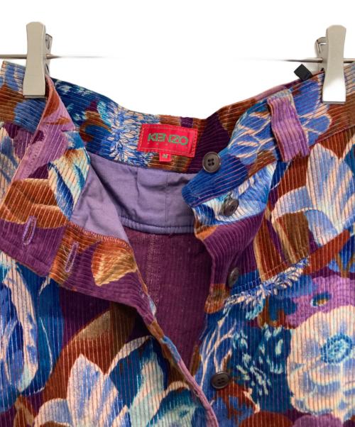 KENZO（ケンゾー）KENZO (ケンゾー) コーデュロイスカート パープル サイズ:Mの古着・服飾アイテム