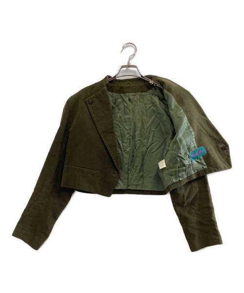 KENZO（ケンゾー）KENZO (ケンゾー) ショートジャケット オリーブ サイズ:Mの古着・服飾アイテム