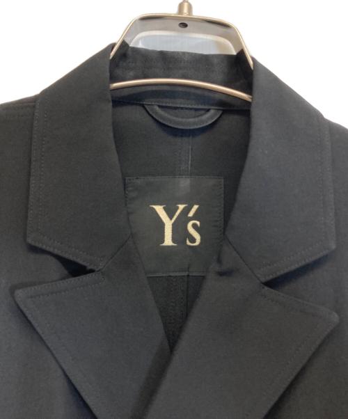 Y's（ワイズ）Y's (ワイズ) テーラードジャケット ブラック サイズ:記載なしの古着・服飾アイテム