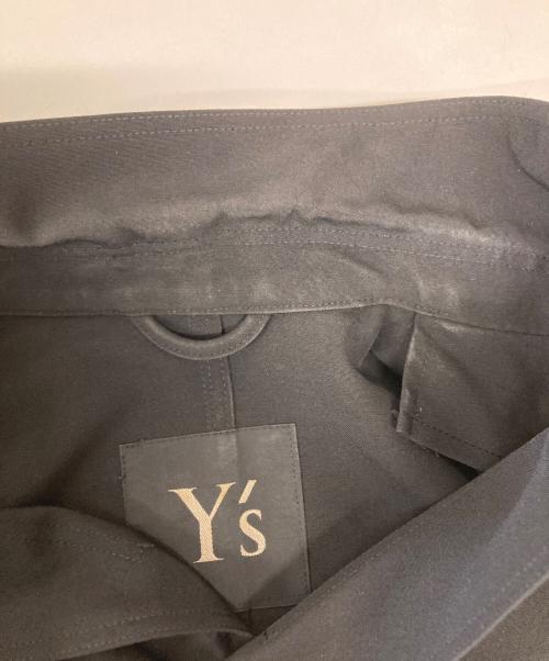 Y's（ワイズ）Y's (ワイズ) テーラードジャケット ブラック サイズ:記載なしの古着・服飾アイテム