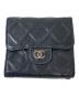 CHANEL（シャネル）の古着「コンパクトウォレット」｜ブラック