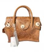 Carving Tribesカービングトライブス）の古着「ハンドバッグ」｜ブラウン