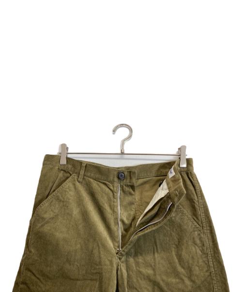 COMME des GARCONS SHIRT（コムデギャルソンシャツ）COMME des GARCONS SHIRT (コムデギャルソンシャツ) コーデュロイパンツ カーキ サイズ:Sの古着・服飾アイテム