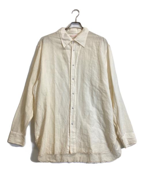 NICENESS（ナイスネス）NICENESS (ナイスネス) シャツ ホワイト サイズ:Lの古着・服飾アイテム