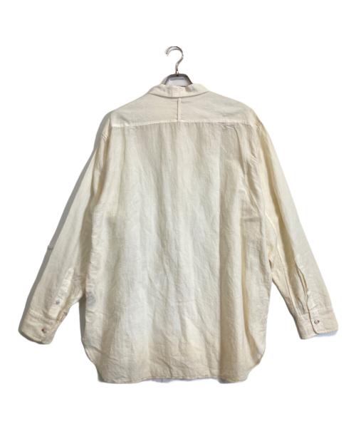 NICENESS（ナイスネス）NICENESS (ナイスネス) シャツ ホワイト サイズ:Lの古着・服飾アイテム