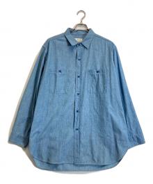 HERILL（ヘリル）の古着「U.S.N Chambray Shirt」｜インディゴ