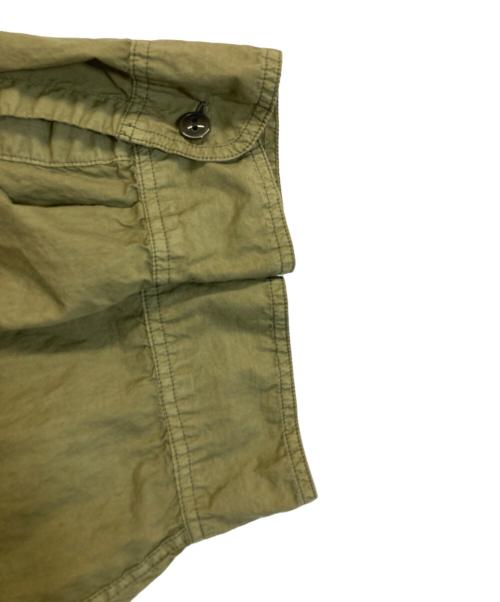 HERILL（ヘリル）HERILL (ヘリル) U.S.N Cottonpoplin shirt カーキ サイズ:3の古着・服飾アイテム