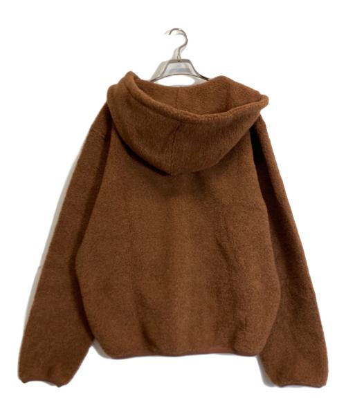 Universal Works（ユニバーサルワークス）Universal Works (ユニバーサルワークス) FRAMeWORK (フレームワーク) TRAVEL HOODIE ブラウン サイズ:Lの古着・服飾アイテム