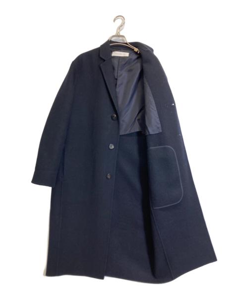 GALERIE VIE（ギャルリーヴィー）GALERIE VIE (ギャルリーヴィー) ウールコート ネイビー サイズ:36の古着・服飾アイテム