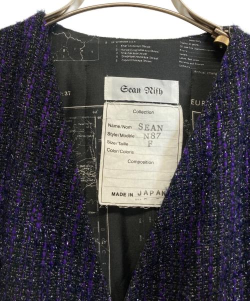 sean nish（ショーンニッシュ）sean nish (ショーンニッシュ) コート パープル サイズ:Fの古着・服飾アイテム