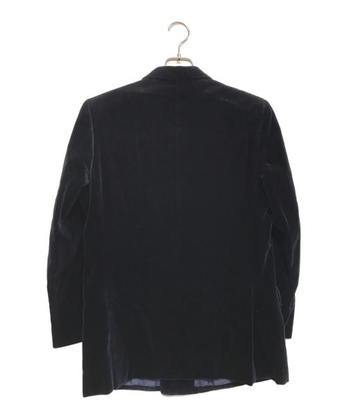 Christian Dior MONSIEUR（クリスチャンディオールムッシュ）Christian Dior MONSIEUR (クリスチャンディオールムッシュ) テーラードベロアジャケット ネイビー サイズ:1の古着・服飾アイテム