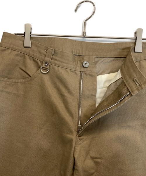 GAULTIER HOMME OBIET（ゴルチェオムオブジェ）GAULTIER HOMME OBIET (ゴルチェオムオブジェ) バックジップデザインチノパンツ ベージュ サイズ:82の古着・服飾アイテム