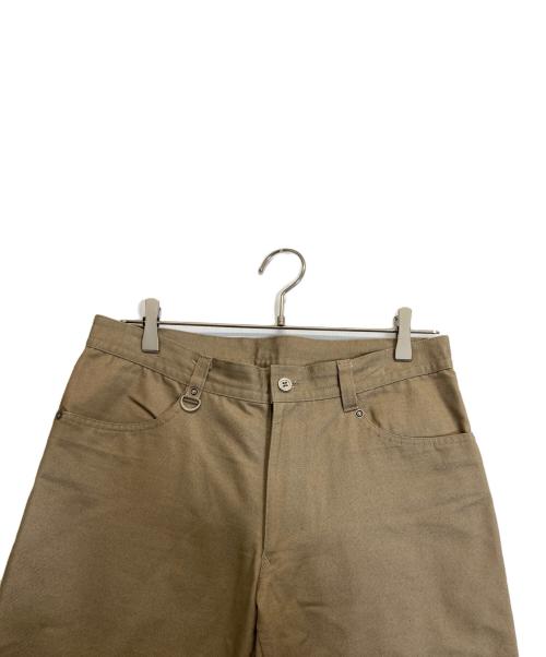 GAULTIER HOMME OBIET（ゴルチェオムオブジェ）GAULTIER HOMME OBIET (ゴルチェオムオブジェ) バックジップデザインチノパンツ ベージュ サイズ:82の古着・服飾アイテム