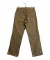 GAULTIER HOMME OBIET (ゴルチェオムオブジェ) バックジップデザインチノパンツ ベージュ サイズ:82：8000円