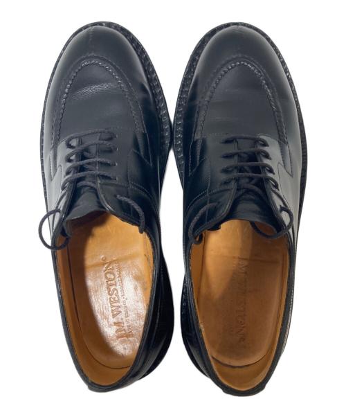 J.M.WESTON（ジェイエムウエストン）J.M.WESTON (ジェイエムウエストン) HUNT DERBY ブラック サイズ:7Cの古着・服飾アイテム