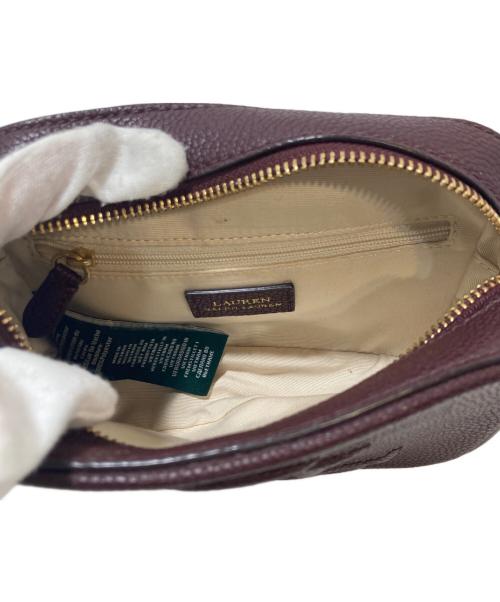 LAUREN RALPH LAUREN（ローレンラルフローレン）LAUREN RALPH LAUREN (ローレンラルフローレン) ショルダーバッグ レッドの古着・服飾アイテム