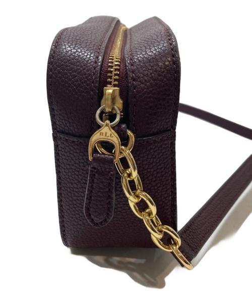 LAUREN RALPH LAUREN（ローレンラルフローレン）LAUREN RALPH LAUREN (ローレンラルフローレン) ショルダーバッグ レッドの古着・服飾アイテム