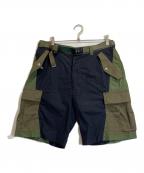 MONCLERモンクレール）の古着「ハーフパンツ」｜グリーン