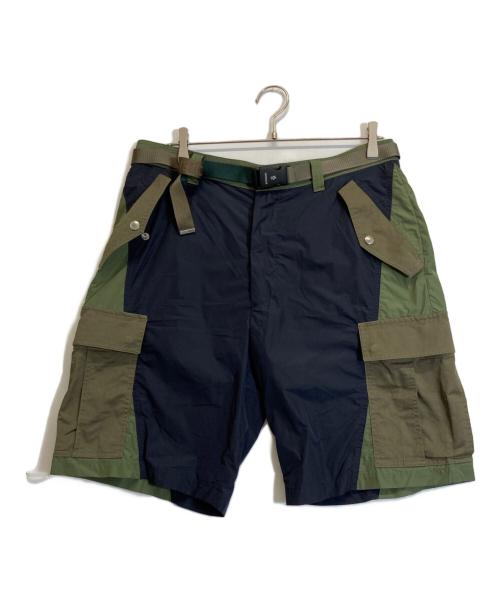 MONCLER（モンクレール）MONCLER (モンクレール) ハーフパンツ グリーン サイズ:48の古着・服飾アイテム