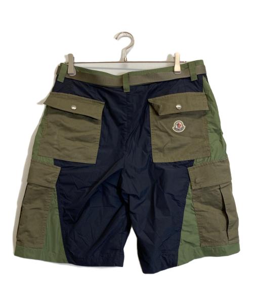 MONCLER（モンクレール）MONCLER (モンクレール) ハーフパンツ グリーン サイズ:48の古着・服飾アイテム