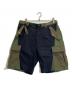 MONCLER（モンクレール）の古着「ハーフパンツ」｜グリーン