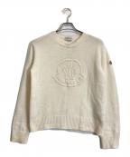 MONCLERモンクレール）の古着「ニット」｜アイボリー