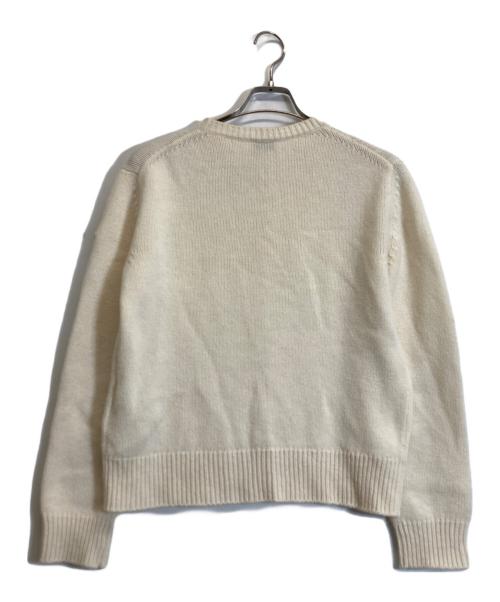 MONCLER（モンクレール）MONCLER (モンクレール) ニット アイボリー サイズ:XSの古着・服飾アイテム