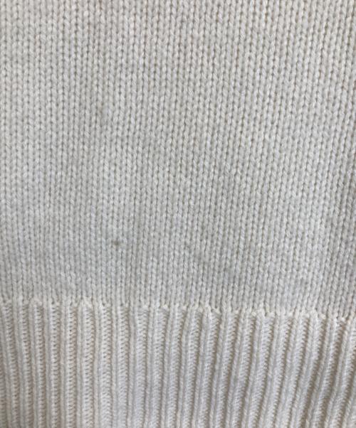 MONCLER（モンクレール）MONCLER (モンクレール) ニット アイボリー サイズ:XSの古着・服飾アイテム