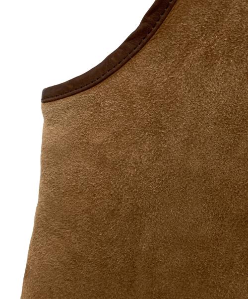 naissance（ネサーンス）NAISSANCE (ネサーンス) ラムムートンベスト ベージュ サイズ:XLの古着・服飾アイテム