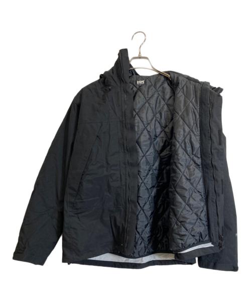 HELLY HANSEN（ヘリーハンセン）HELLY HANSEN (ヘリーハンセン) Scandza 3WAY Jacket ブラック サイズ:Mの古着・服飾アイテム