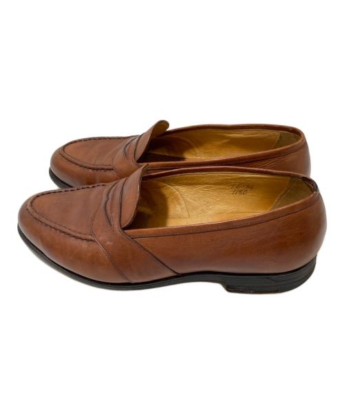 Edward Green（エドワードグリーン）Edward Green (エドワードグリーン) コインローファー ブラウン サイズ:7Eの古着・服飾アイテム