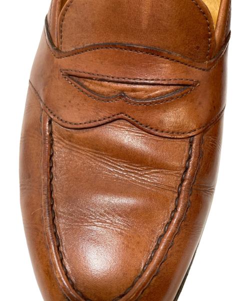 Edward Green（エドワードグリーン）Edward Green (エドワードグリーン) コインローファー ブラウン サイズ:7Eの古着・服飾アイテム