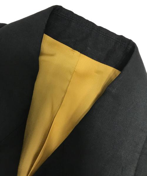 Jean Paul Gaultier homme（ジャンポールゴルチェオム）Jean Paul Gaultier homme (ジャンポールゴルチェオム) ダブルジャケット ブラック サイズ:48の古着・服飾アイテム