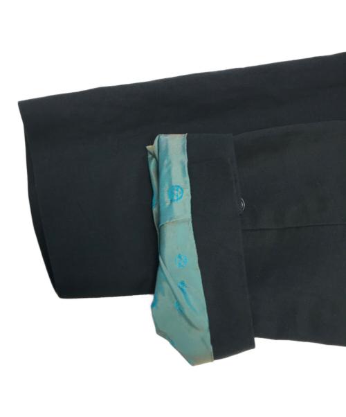 Jean Paul Gaultier homme（ジャンポールゴルチェオム）Jean Paul Gaultier homme (ジャンポールゴルチェオム) ダブルジャケット ブラック サイズ:48の古着・服飾アイテム