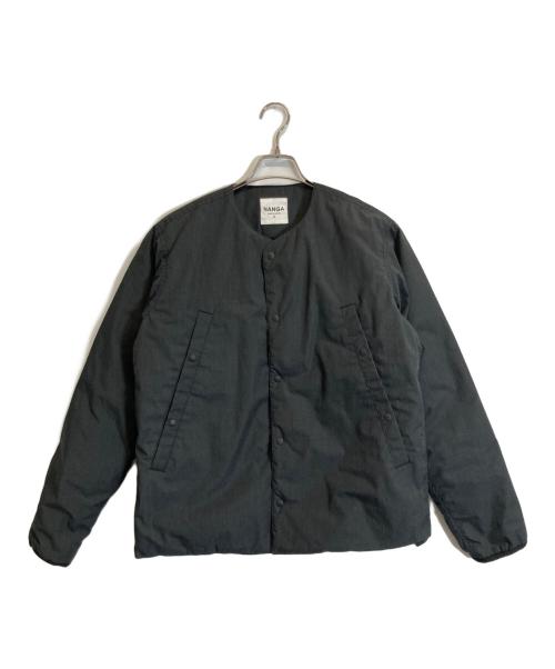 NANGA（ナンガ）NANGA (ナンガ) ROCOCO (ロココ) タキビダウンカーディガン ブラック サイズ:Mの古着・服飾アイテム