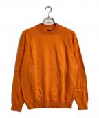 BATONERバトナ―）の古着「ウールニット」｜オレンジ