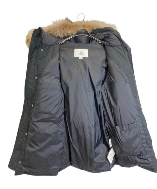 Pyrenex（ピレネックス）Pyrenex (ピレネックス) ラクーンファー付きフーデッドダウンジャケット ブラック サイズ:Mの古着・服飾アイテム