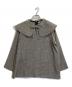 yori（ヨリ）の古着「スプリングツイードライクブラウス」｜グレー