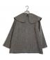 yori (ヨリ) スプリングツイードライクブラウス グレー サイズ:36：10000円