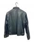 Schott (ショット) ボアライナー付 レザーシングルライダース ジャケット ブラック サイズ:40：55000円