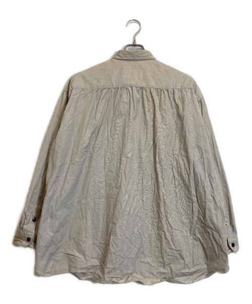 the crooked tailor（ザ クルーキット テーラー）the crooked tailor (ザ クルーキット テーラー) シャツ グレー サイズ:40の古着・服飾アイテム