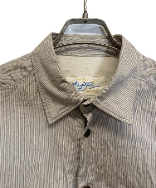 the crooked tailor（ザ クルーキット テーラー）the crooked tailor (ザ クルーキット テーラー) シャツ グレー サイズ:40の古着・服飾アイテム