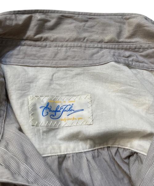 the crooked tailor（ザ クルーキット テーラー）the crooked tailor (ザ クルーキット テーラー) シャツ グレー サイズ:40の古着・服飾アイテム