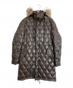 PS Paul SmithＰＳポールスミス）の古着「キルティングダウンコート」｜ブラウン
