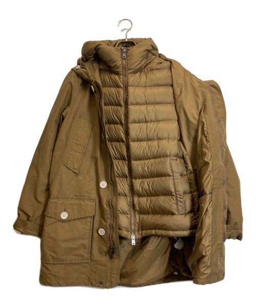 WOOLRICH（ウールリッチ）WOOLRICH (ウールリッチ) ECO PARKA 3IN1 ベージュ サイズ:Sの古着・服飾アイテム