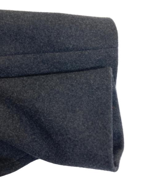 theory（セオリー）theory (セオリー) ノーカラーコート グレー サイズ:Sの古着・服飾アイテム