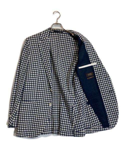 五大陸（ゴタイリク）五大陸 (ゴタイリク) シアサッカ―ジャケット ホワイト サイズ:Mの古着・服飾アイテム