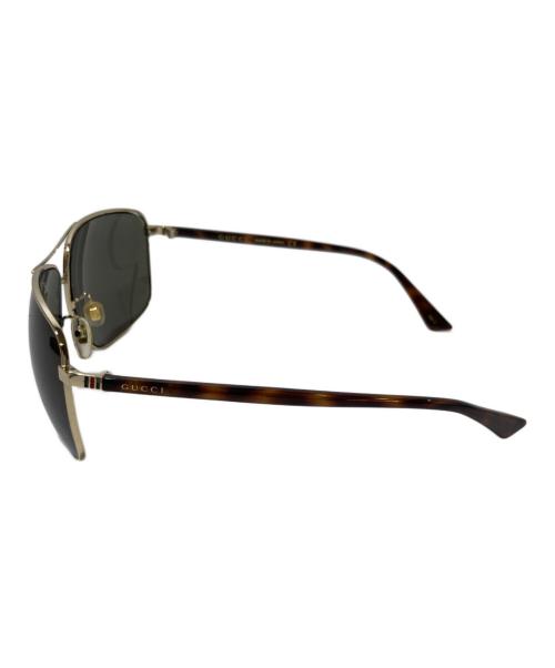 GUCCI（グッチ）GUCCI (グッチ) サングラス ブラウンの古着・服飾アイテム