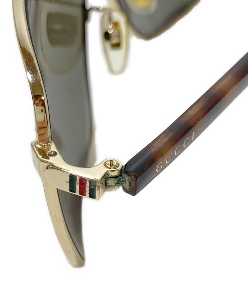 GUCCI（グッチ）GUCCI (グッチ) サングラス ブラウンの古着・服飾アイテム